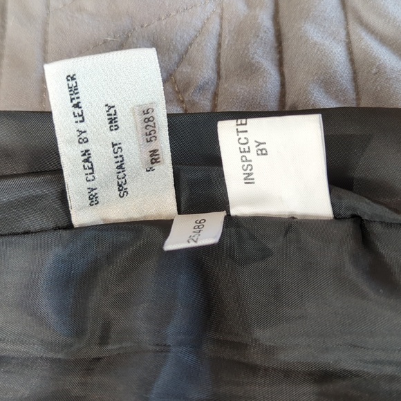 Vintage Express leather mini skirt 4/6 - Picture 5 of 11